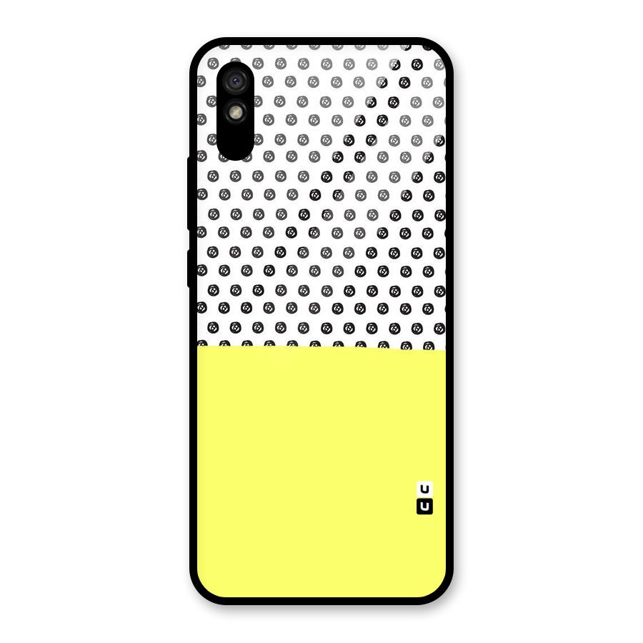 Plain and Pattern Glass Back Case for Redmi 9i