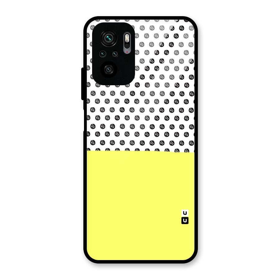 Plain and Pattern Glass Back Case for Redmi Note 10S