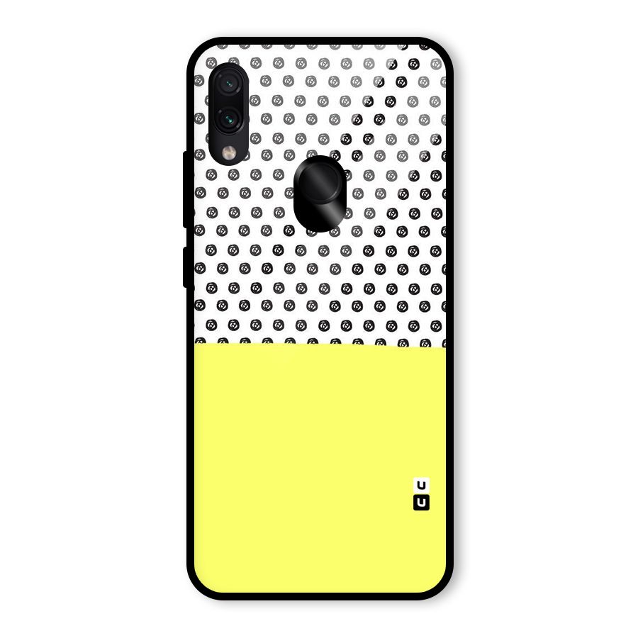 Plain and Pattern Glass Back Case for Redmi Note 7 Pro