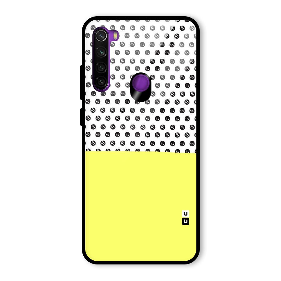 Plain and Pattern Glass Back Case for Redmi Note 8