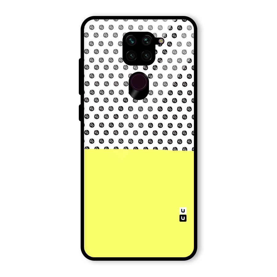 Plain and Pattern Glass Back Case for Redmi Note 9