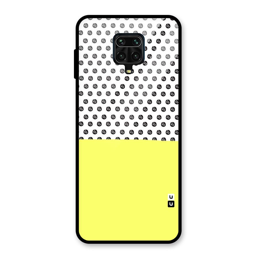 Plain and Pattern Glass Back Case for Redmi Note 9 Pro