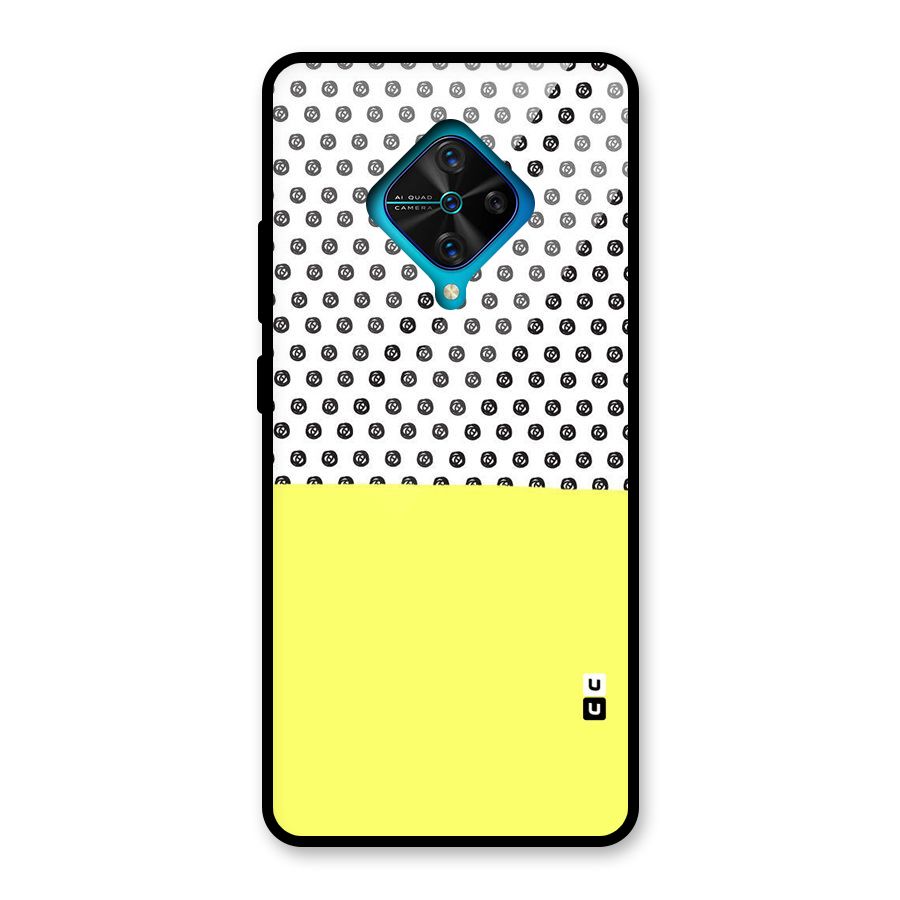 Plain and Pattern Glass Back Case for Vivo S1 Pro