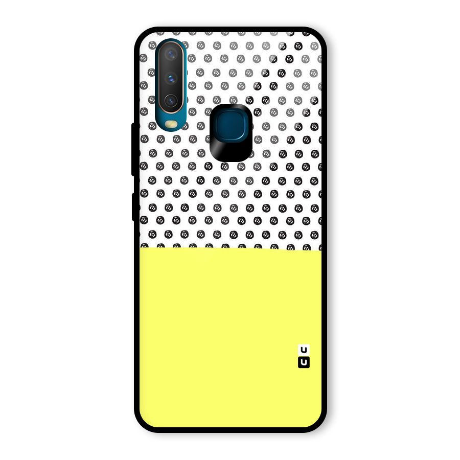 Plain and Pattern Glass Back Case for Vivo U10