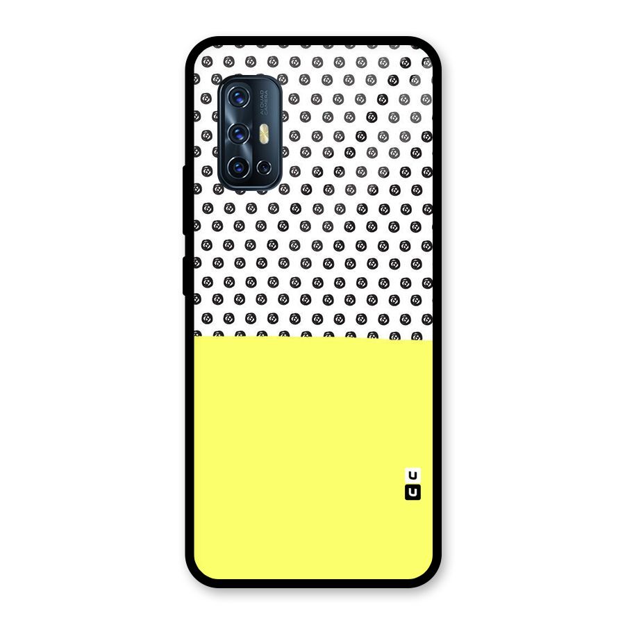 Plain and Pattern Glass Back Case for Vivo V17