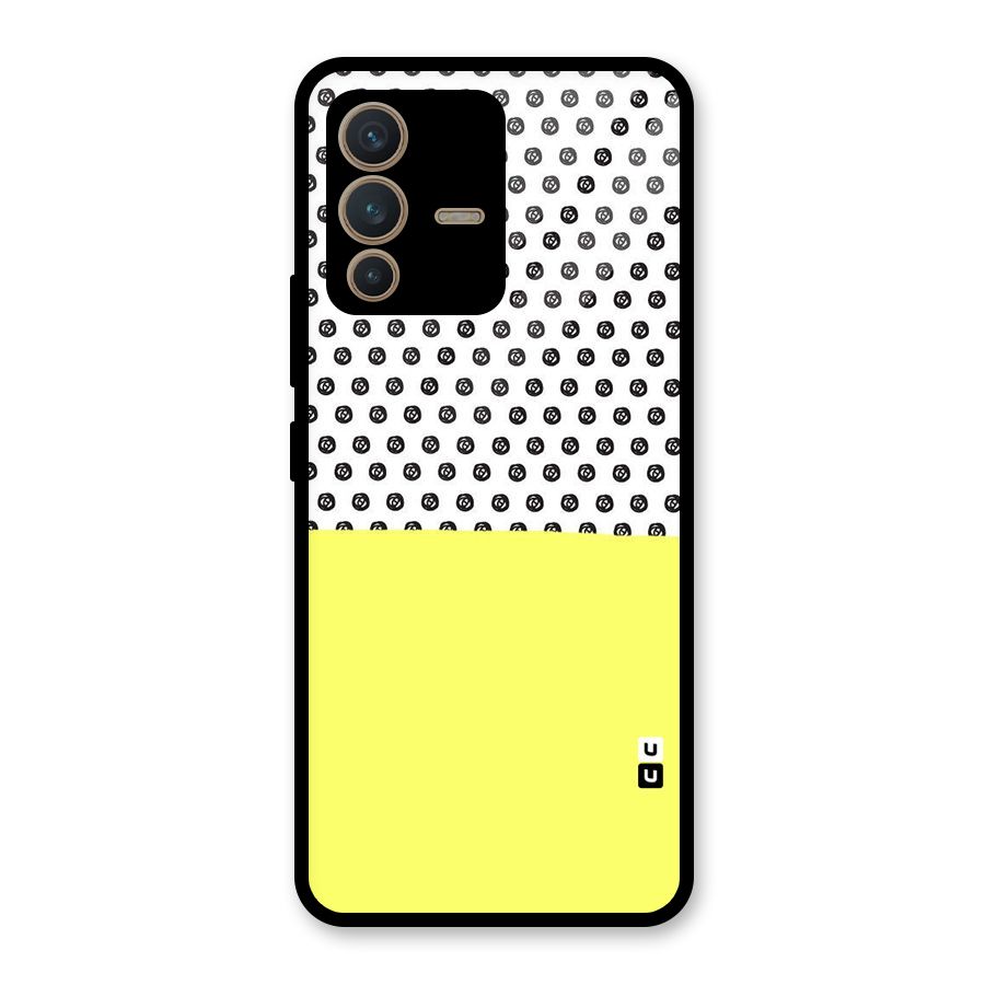 Plain and Pattern Glass Back Case for Vivo V23 5G