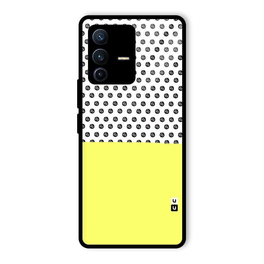 Plain and Pattern Glass Back Case for Vivo V23 Pro