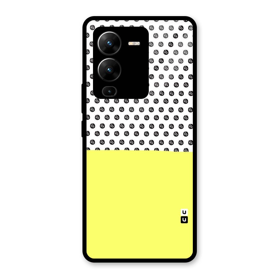 Plain and Pattern Glass Back Case for Vivo V25 Pro