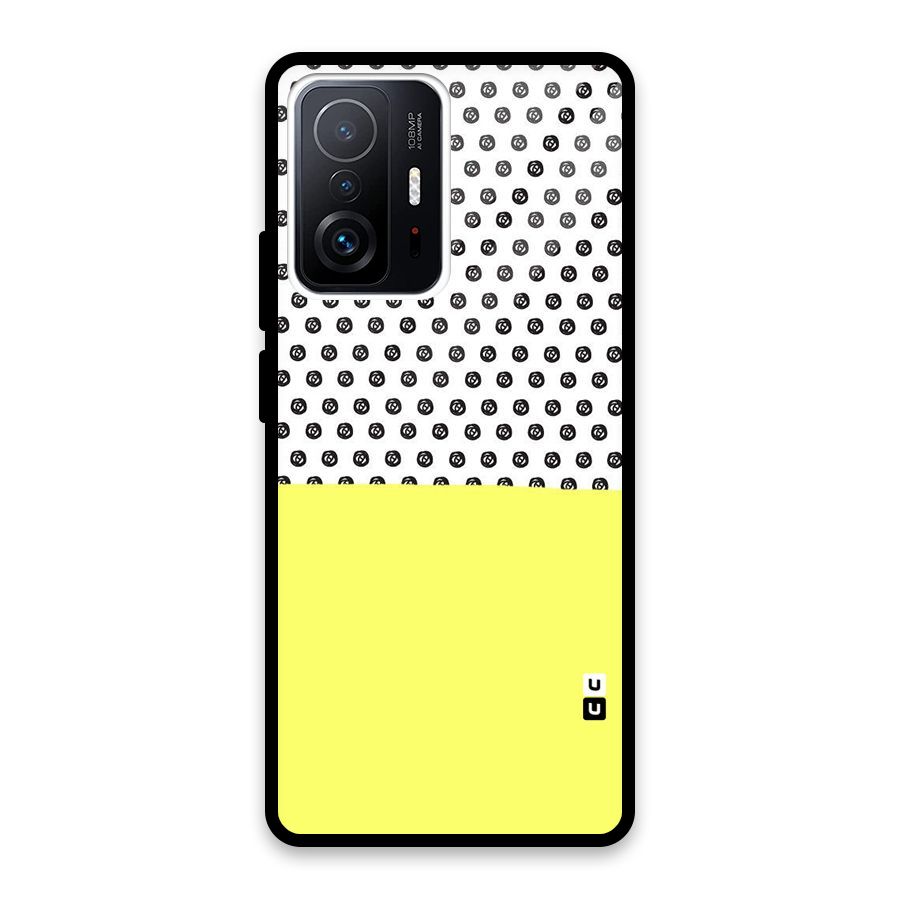 Plain and Pattern Glass Back Case for Xiaomi 11T Pro