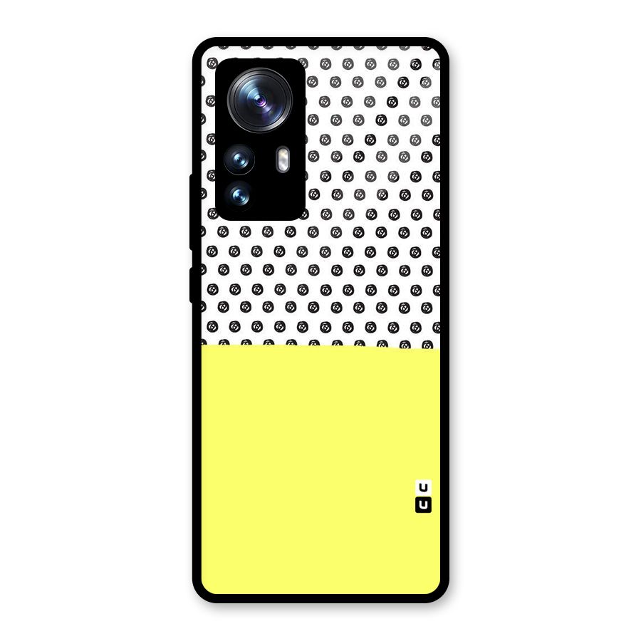 Plain and Pattern Glass Back Case for Xiaomi 12 Pro