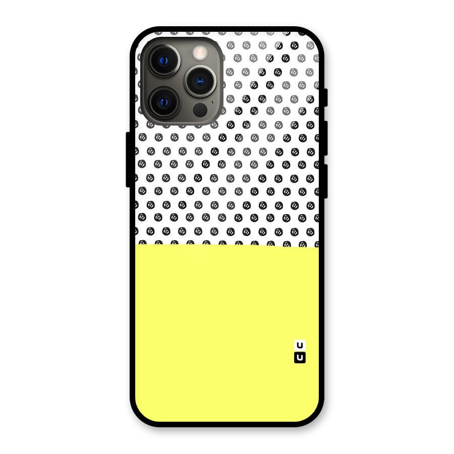 Plain and Pattern Glass Back Case for iPhone 12 Pro Max