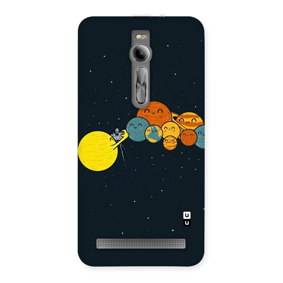 Planet Family Back Case for Asus Zenfone 2