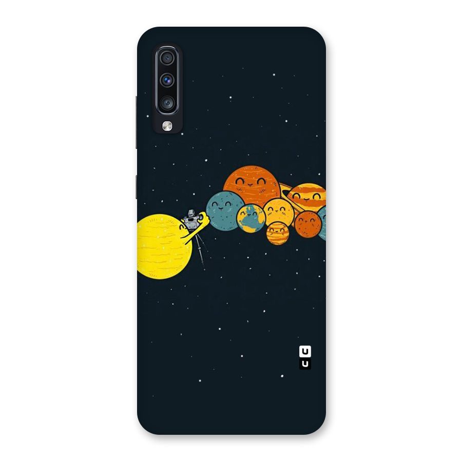 Planet Family Back Case for Galaxy A70