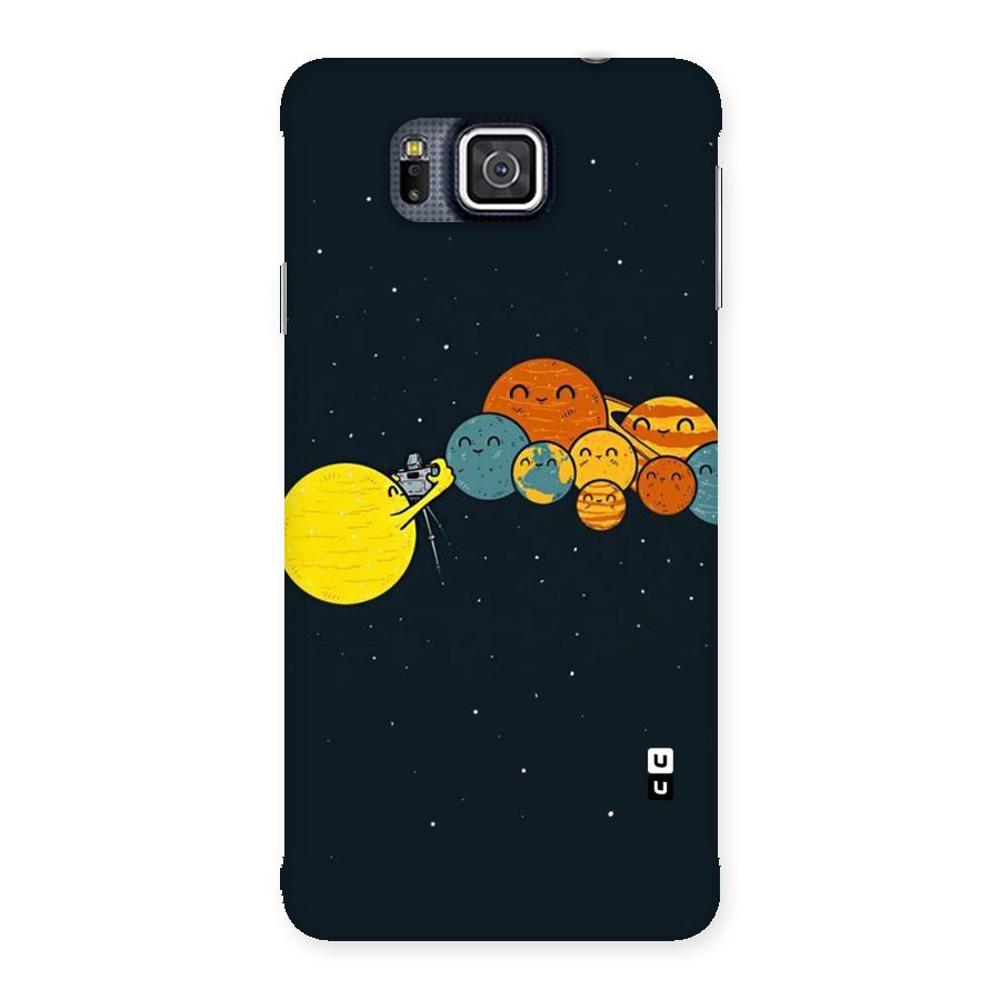 Planet Family Back Case for Galaxy Alpha