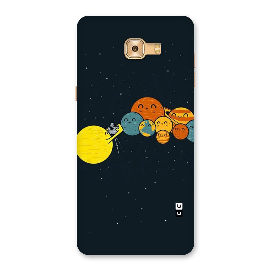 Planet Family Back Case for Galaxy C9 Pro