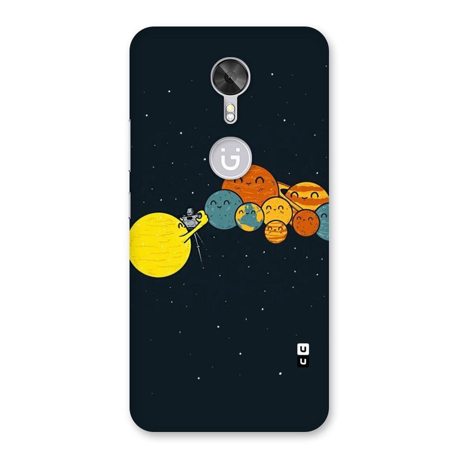 Planet Family Back Case for Gionee A1