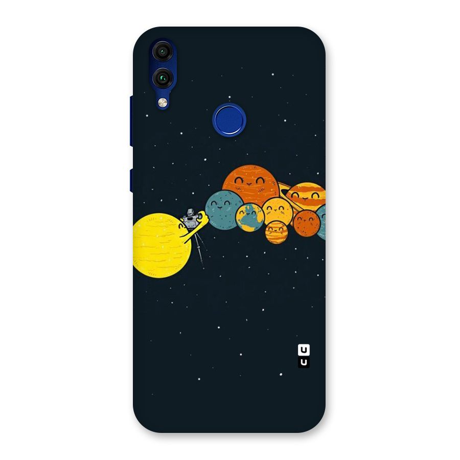 Planet Family Back Case for Honor 8C