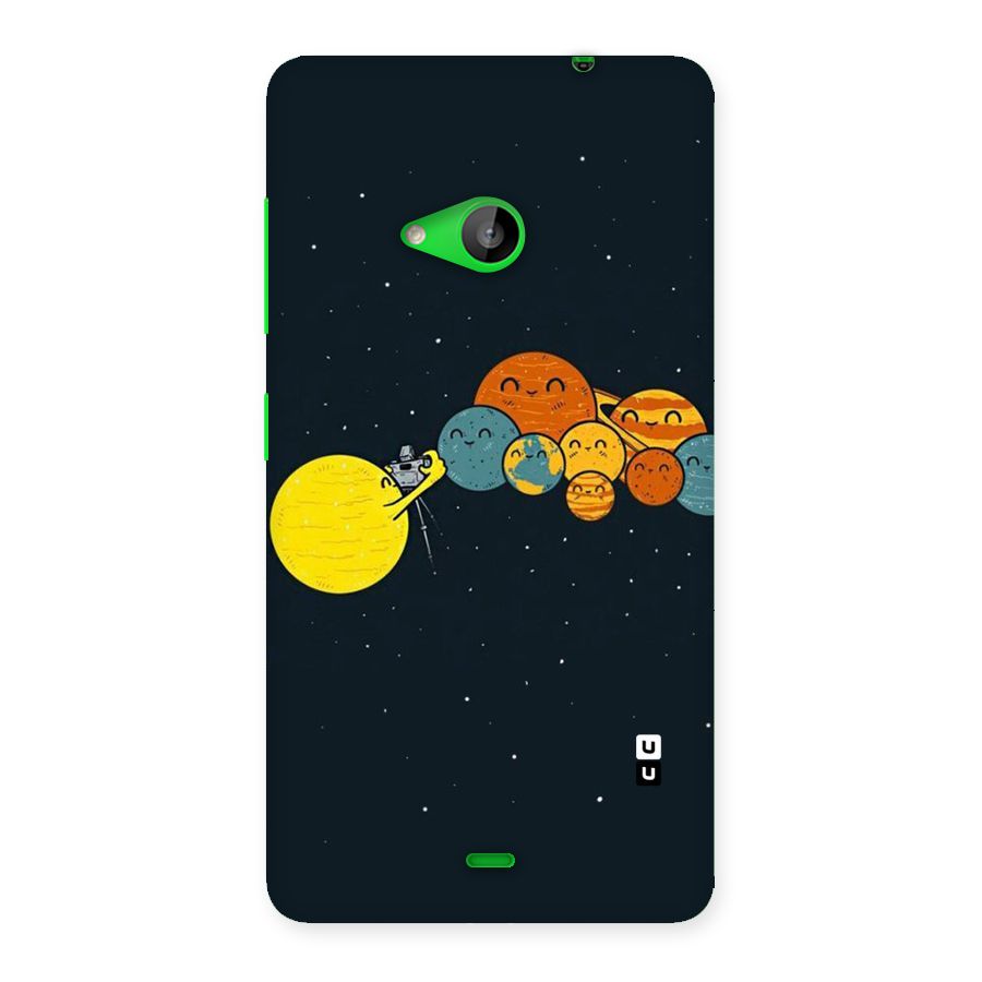 Planet Family Back Case for Lumia 535