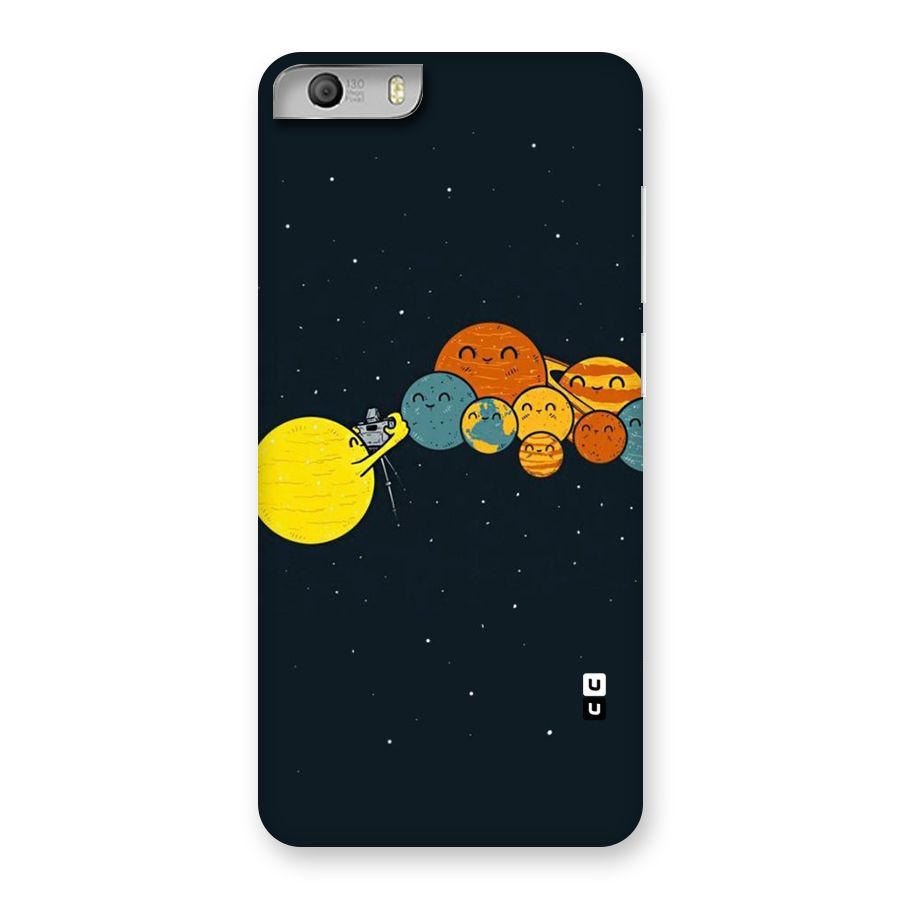 Planet Family Back Case for Micromax Canvas Knight 2