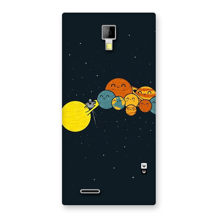 Planet Family Back Case for Micromax Canvas Xpress A99