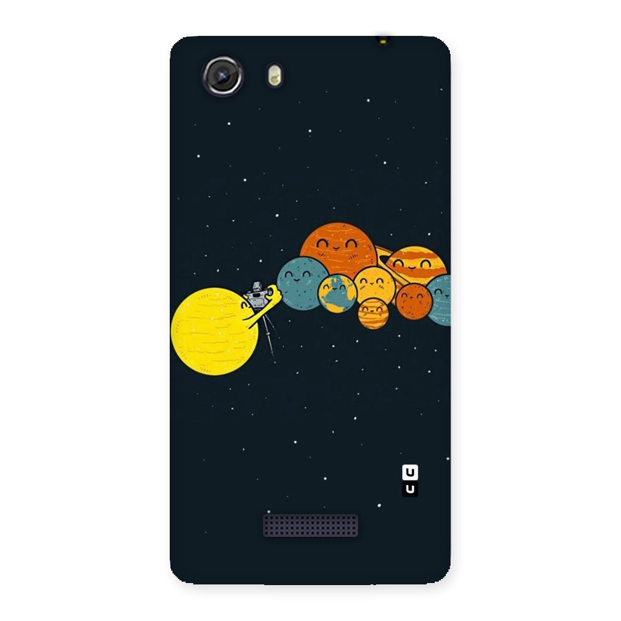 Planet Family Back Case for Micromax Unite 3