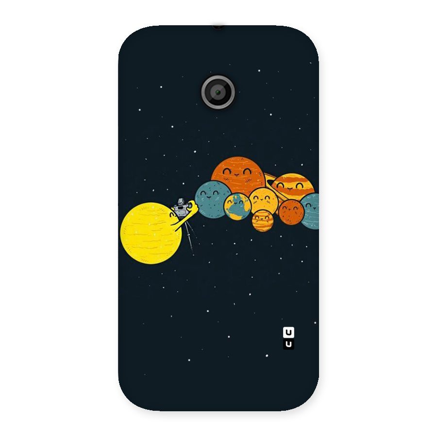 Planet Family Back Case for Moto E