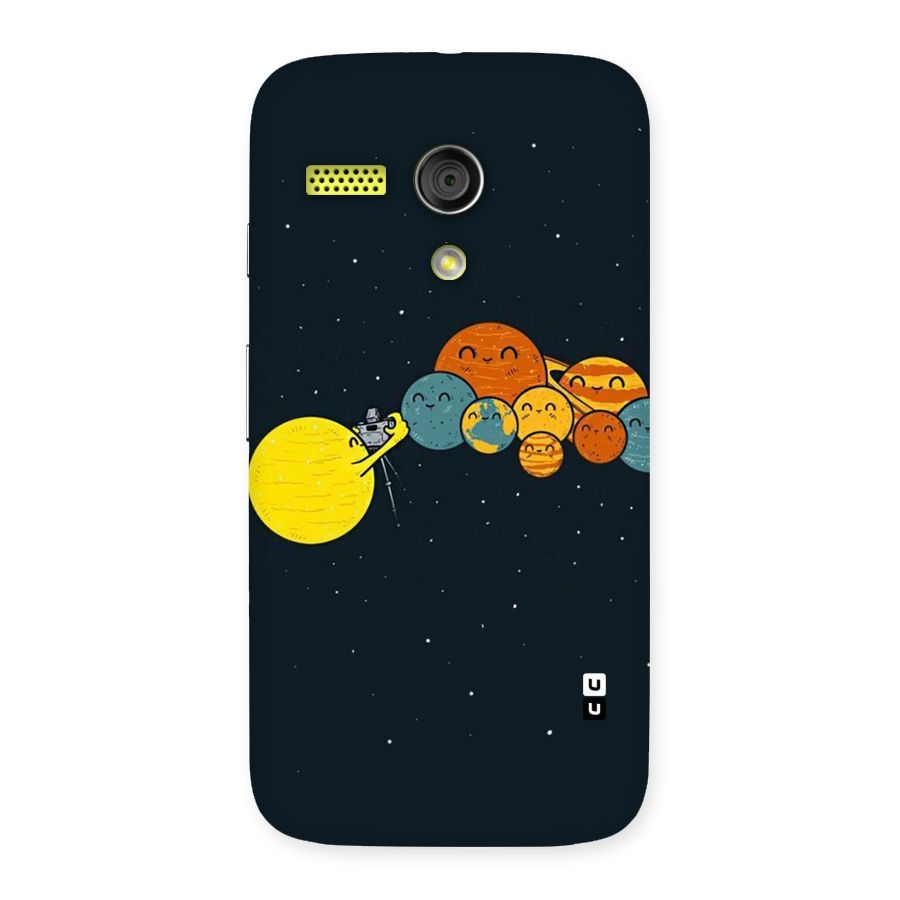 Planet Family Back Case for Moto G