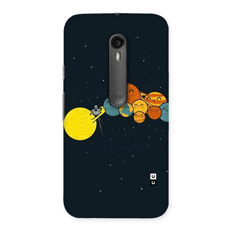Planet Family Back Case for Moto G3