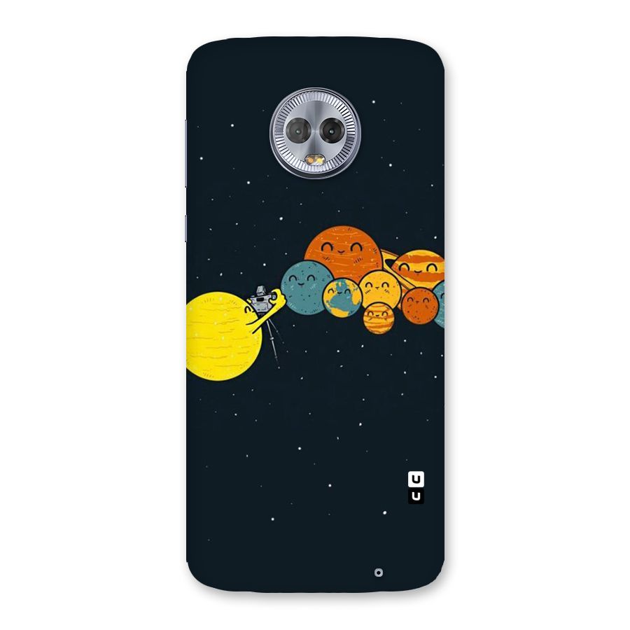 Planet Family Back Case for Moto G6 Plus