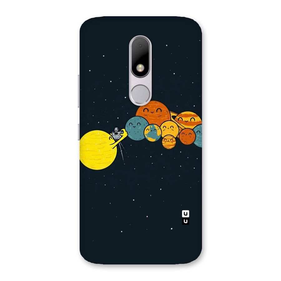 Planet Family Back Case for Moto M