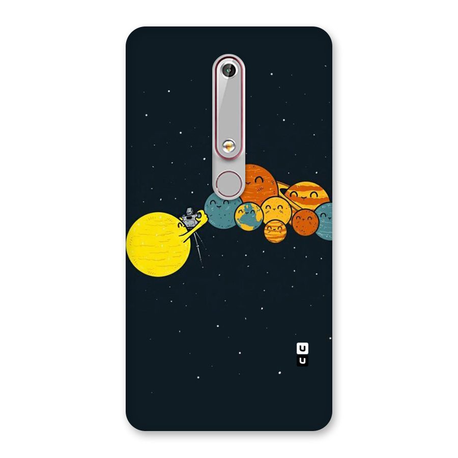 Planet Family Back Case for Nokia 6.1