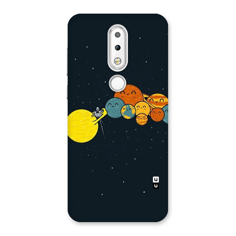 Planet Family Back Case for Nokia 6.1 Plus