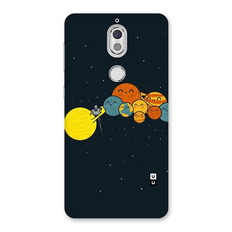 Planet Family Back Case for Nokia 7