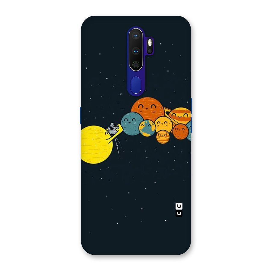 Planet Family Back Case for Oppo A9 (2020)