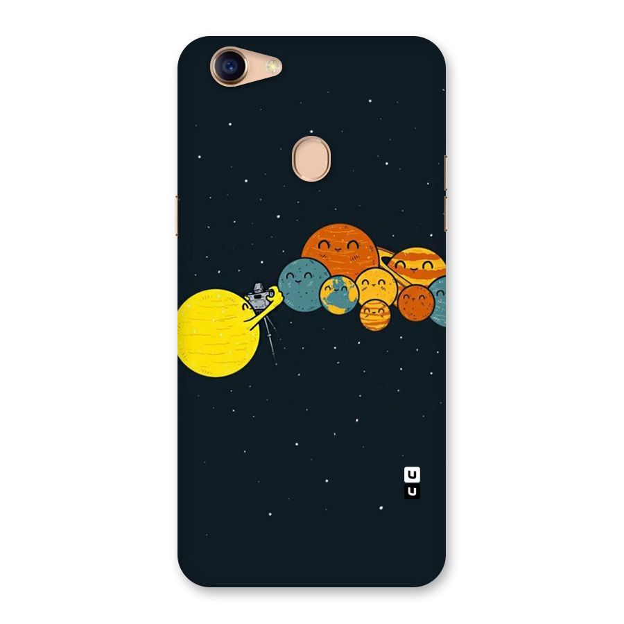 Planet Family Back Case for Oppo F5