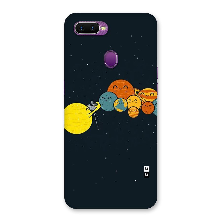 Planet Family Back Case for Oppo F9