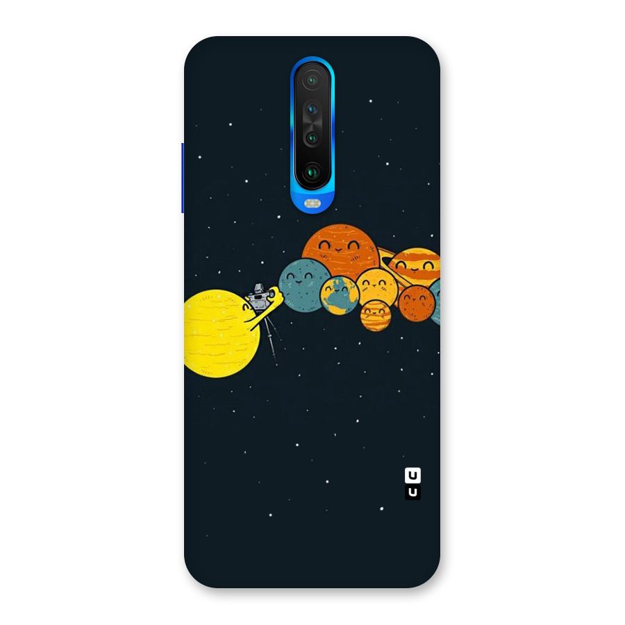 Planet Family Back Case for Poco X2