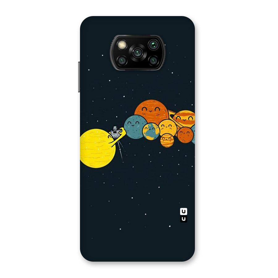 Planet Family Back Case for Poco X3