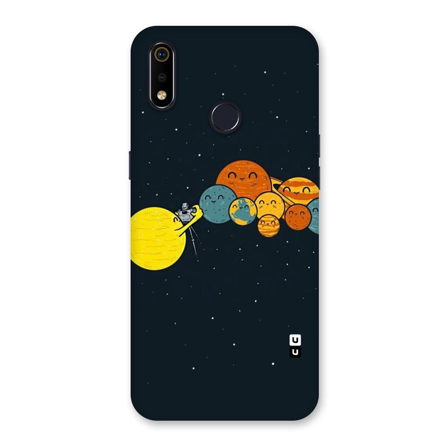 Planet Family Back Case for Realme 3i