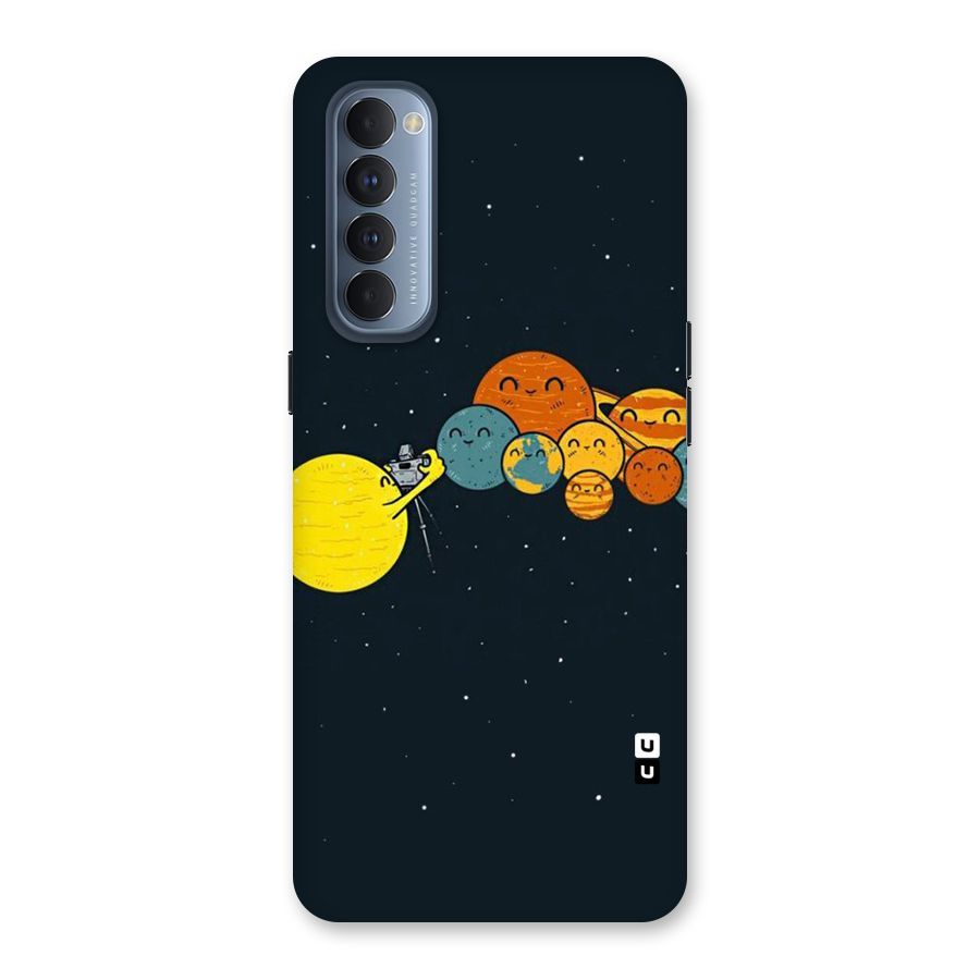 Planet Family Back Case for Reno4 Pro