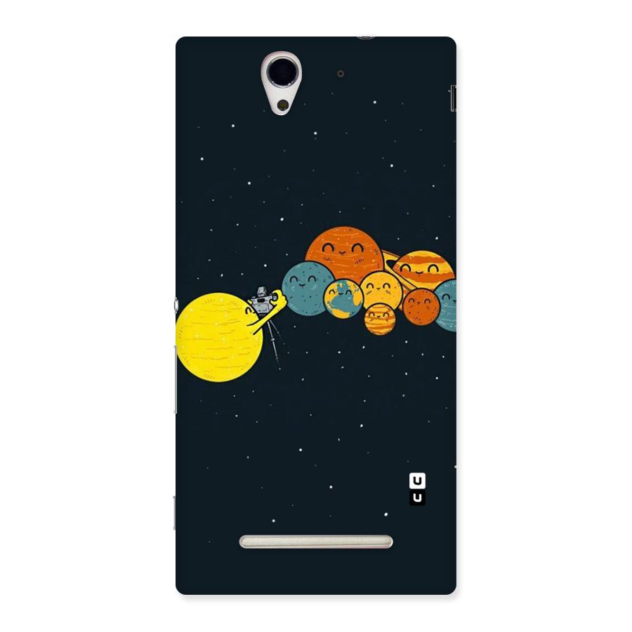 Planet Family Back Case for Sony Xperia C3