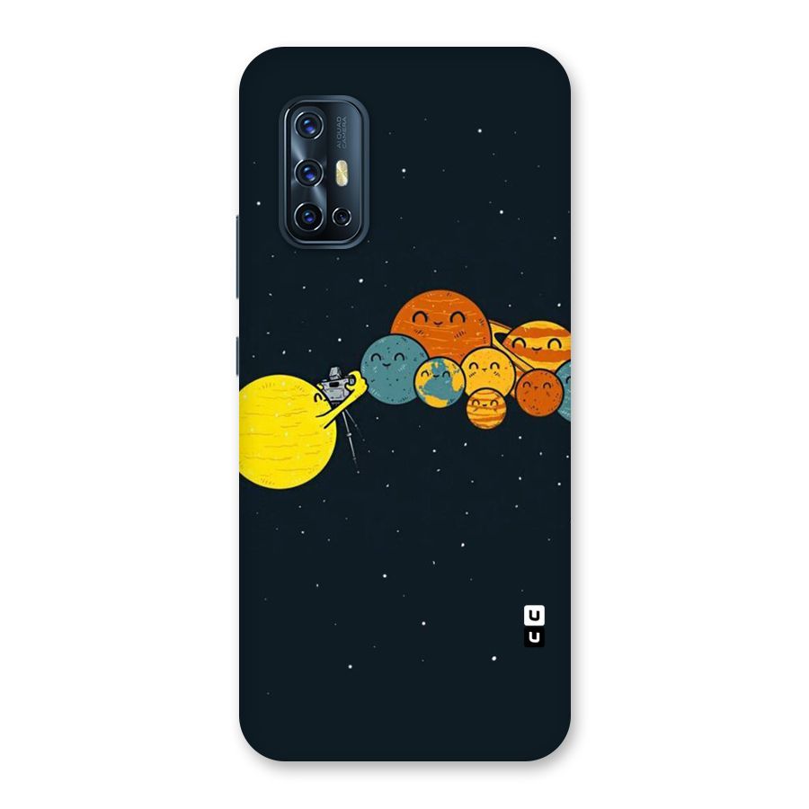 Planet Family Back Case for Vivo V17