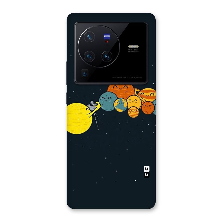 Planet Family Back Case for Vivo X80 Pro
