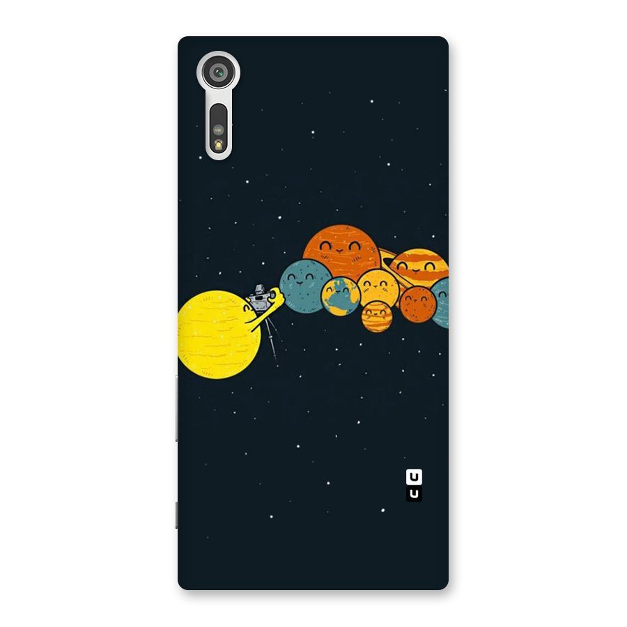 Planet Family Back Case for Xperia XZ