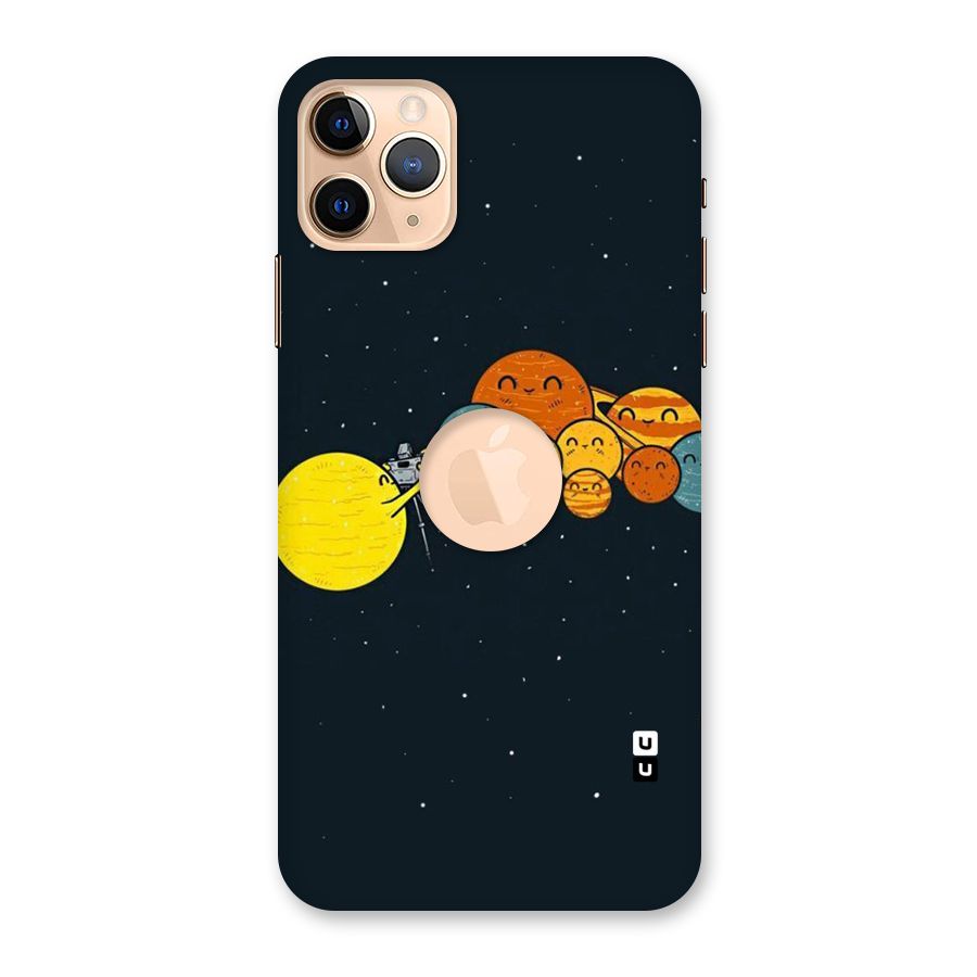 Planet Family Back Case for iPhone 11 Pro Max Logo Cut