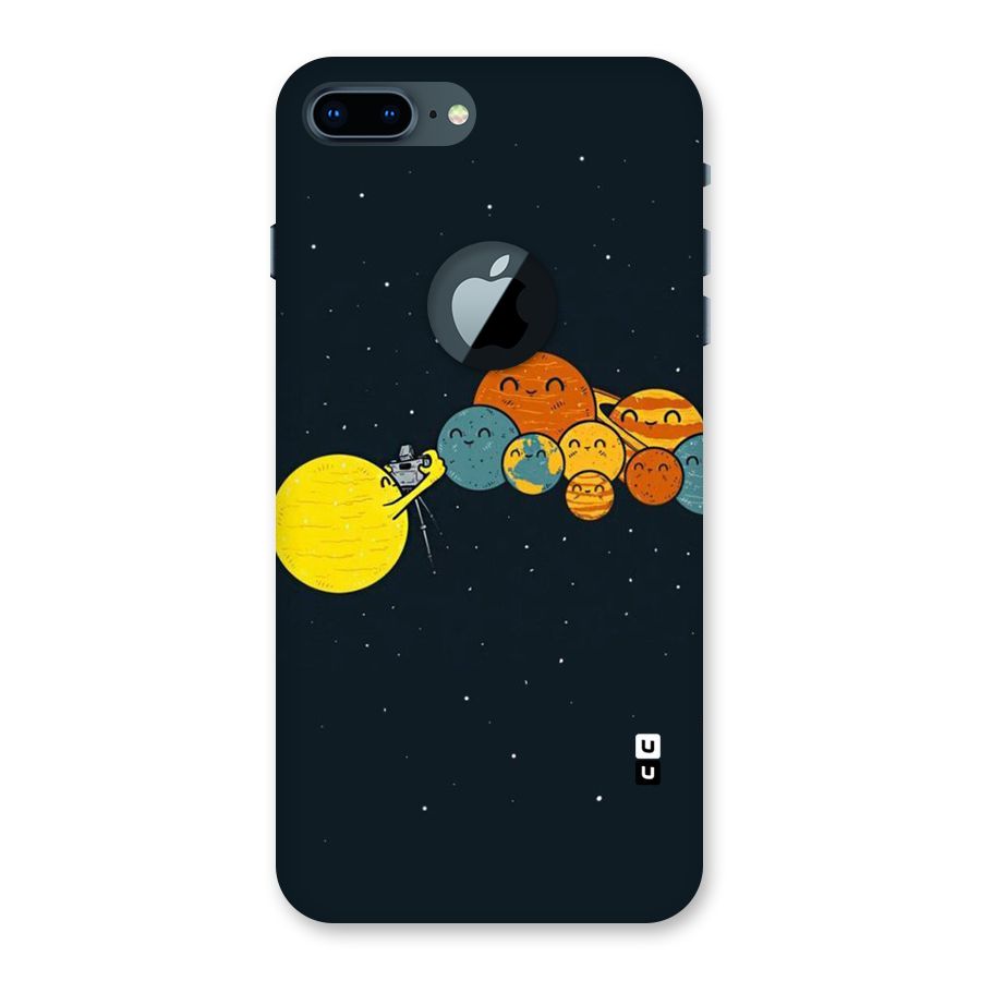 Planet Family Back Case for iPhone 7 Plus Logo Cut
