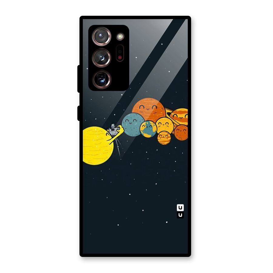Planet Family Glass Back Case for Galaxy Note 20 Ultra