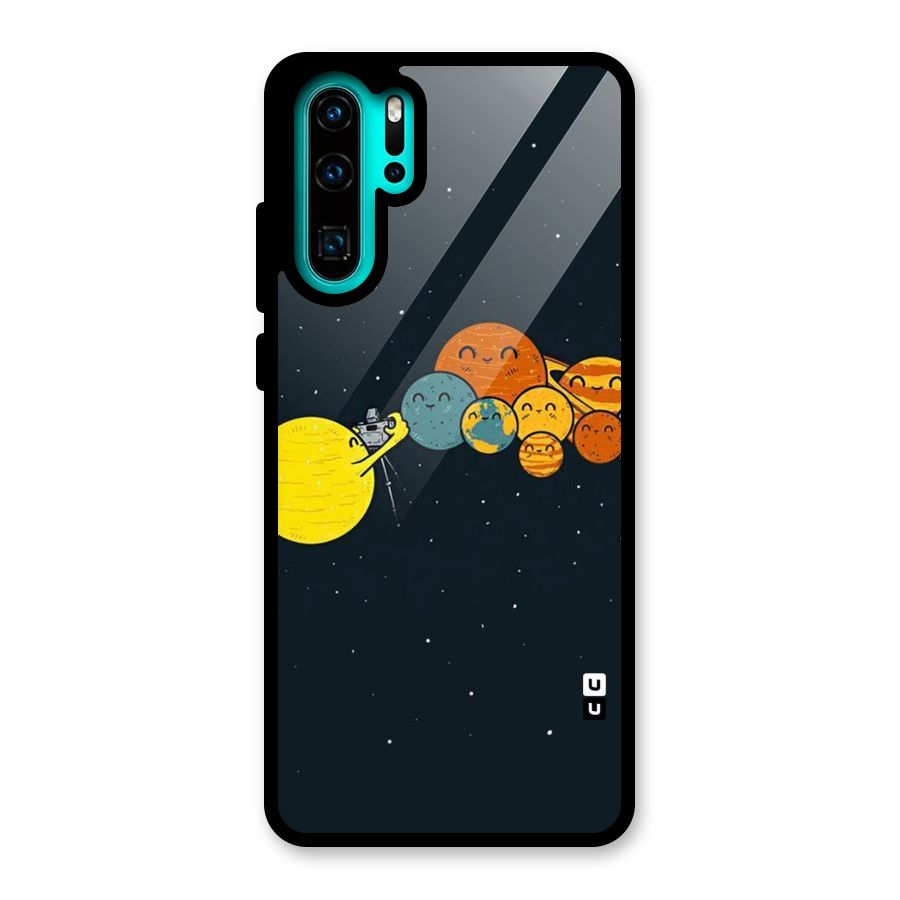 Planet Family Glass Back Case for Huawei P30 Pro