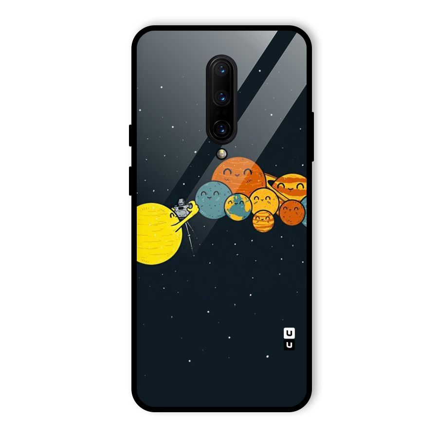 Planet Family Glass Back Case for OnePlus 7 Pro