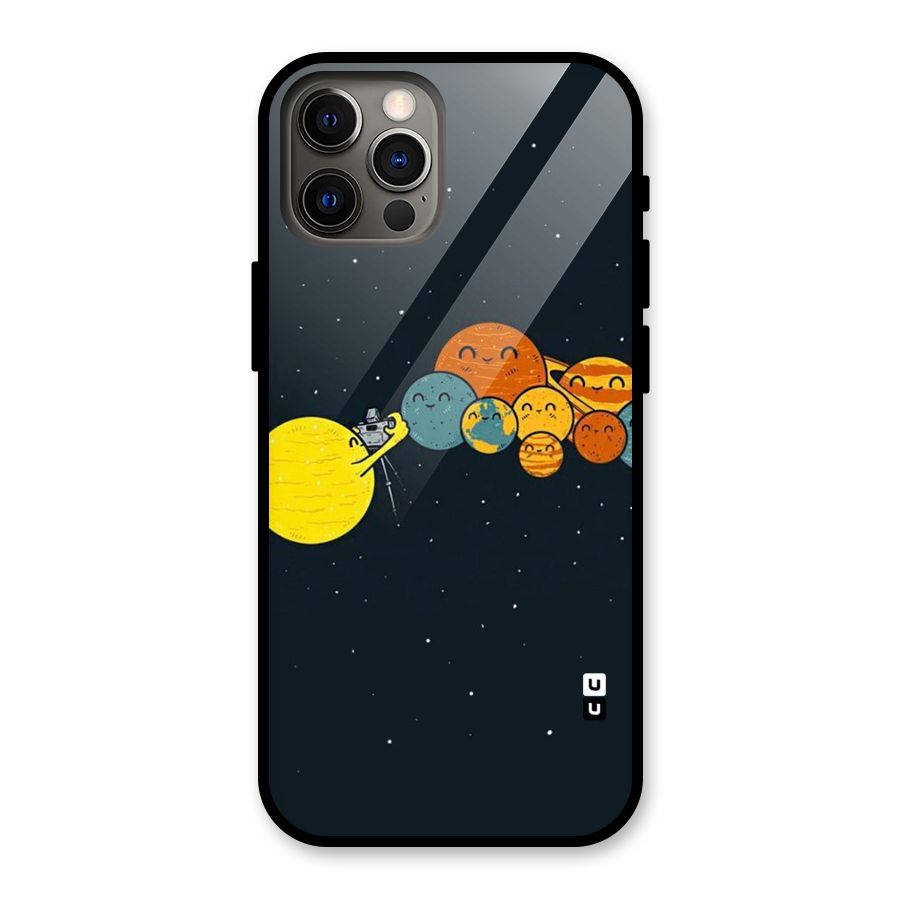 Planet Family Glass Back Case for iPhone 12 Pro